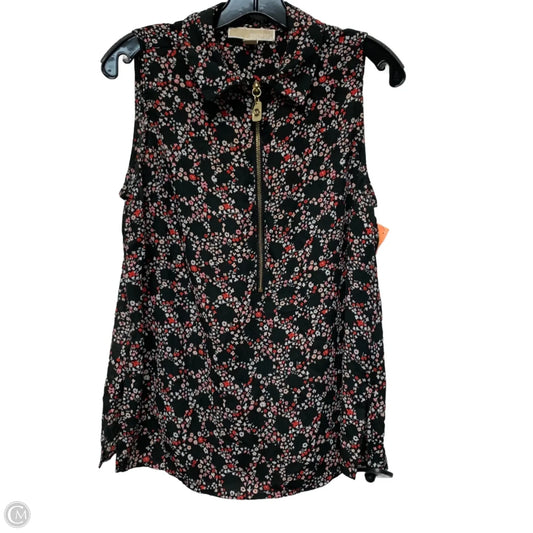Top Sleeveless By Michael By Michael Kors In Floral Print, Size: M