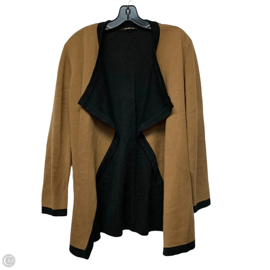 Sweater Cardigan By Kobi Halperin In Black & Brown, Size: L