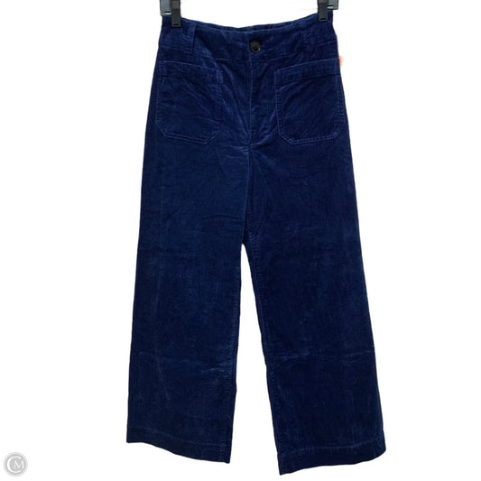 Pants Corduroy By Maeve In Blue, Size: 4