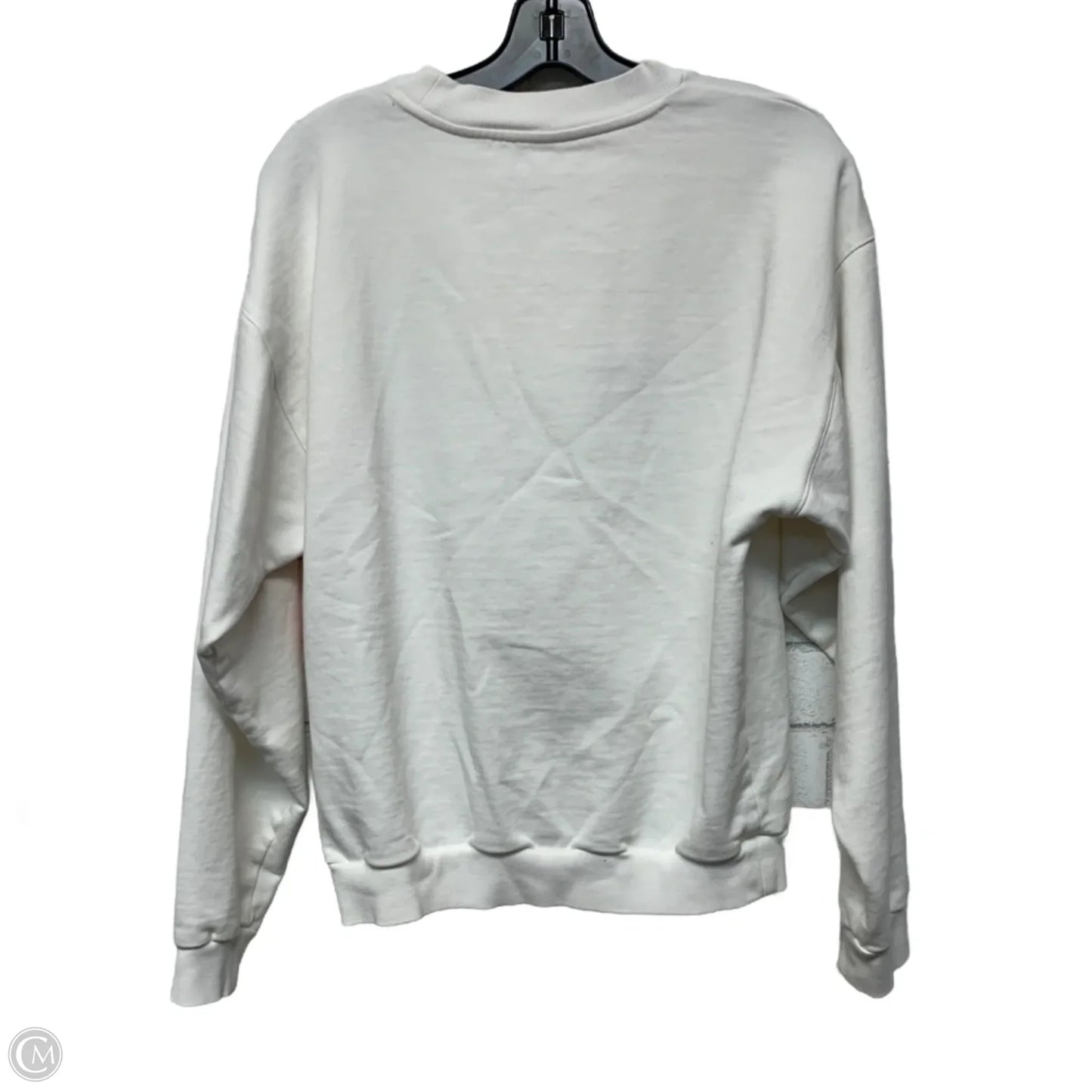 Sweatshirt Crewneck By Able In White, Size: S