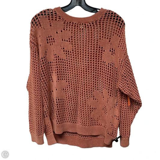Sweater By Pilcro In Orange, Size: Xs