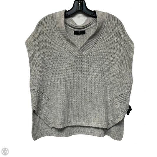 Vest Sweater By Able In Grey, Size: Xs