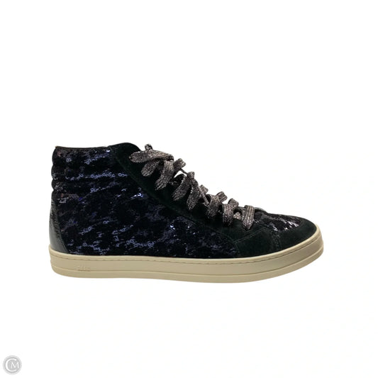Shoes Sneakers By P448 In Black & Blue, Size: 7.5