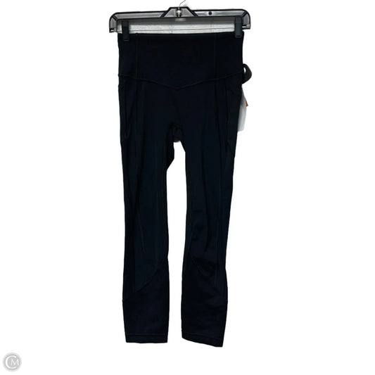Athletic Leggings By Lululemon In Black, Size: S