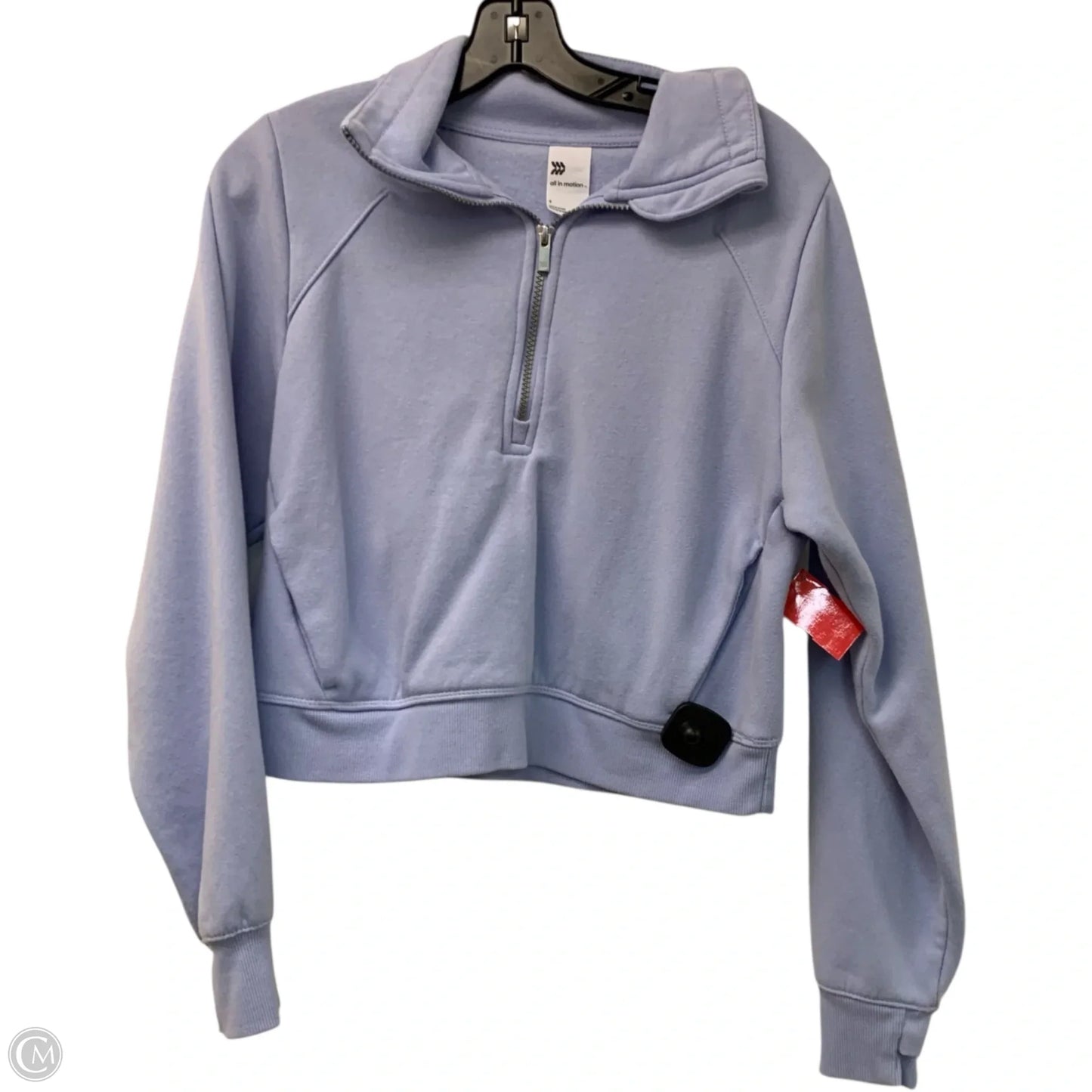 Athletic Sweatshirt Collar By All In Motion In Blue, Size: S