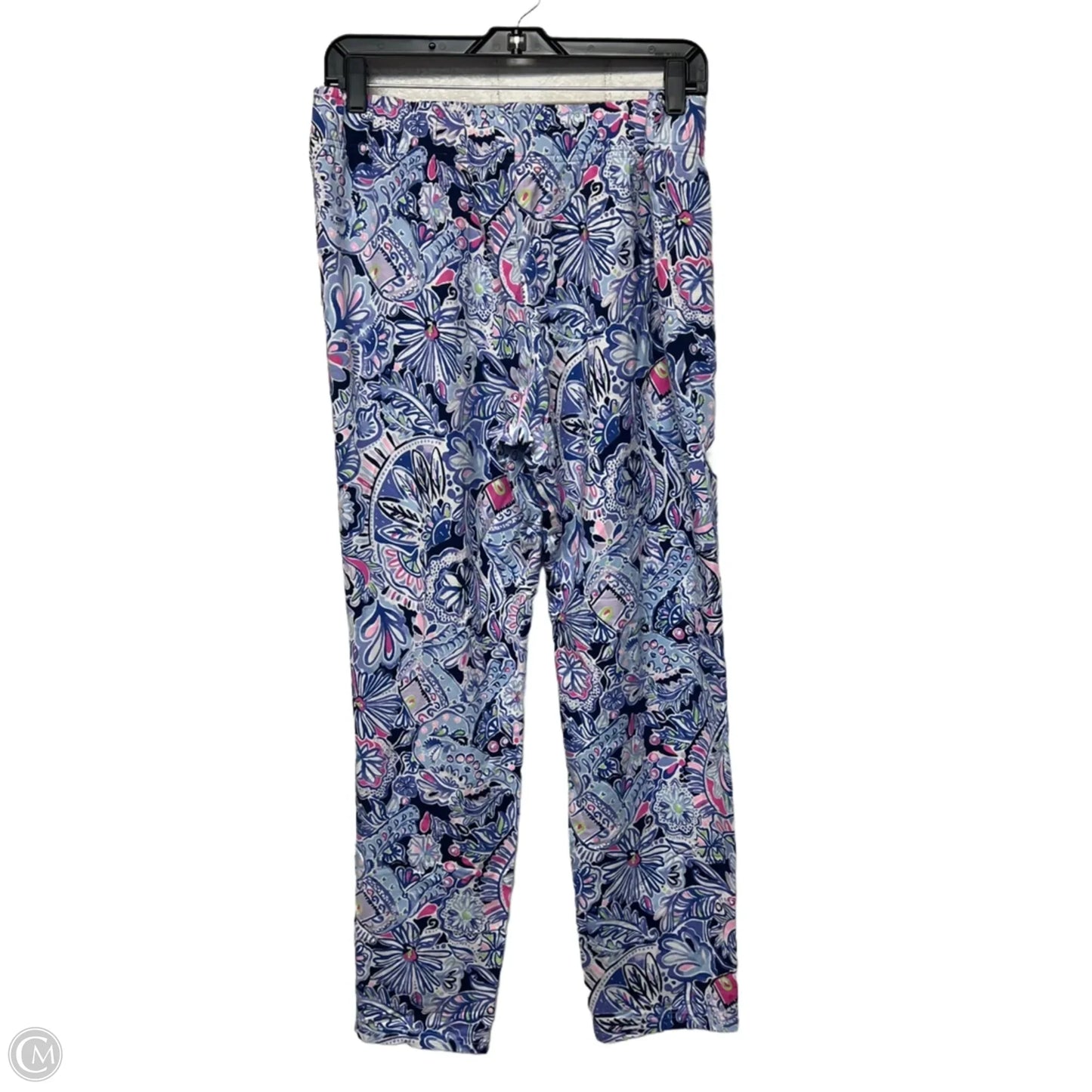 Pants Designer By Lilly Pulitzer In Pink & Purple, Size: L