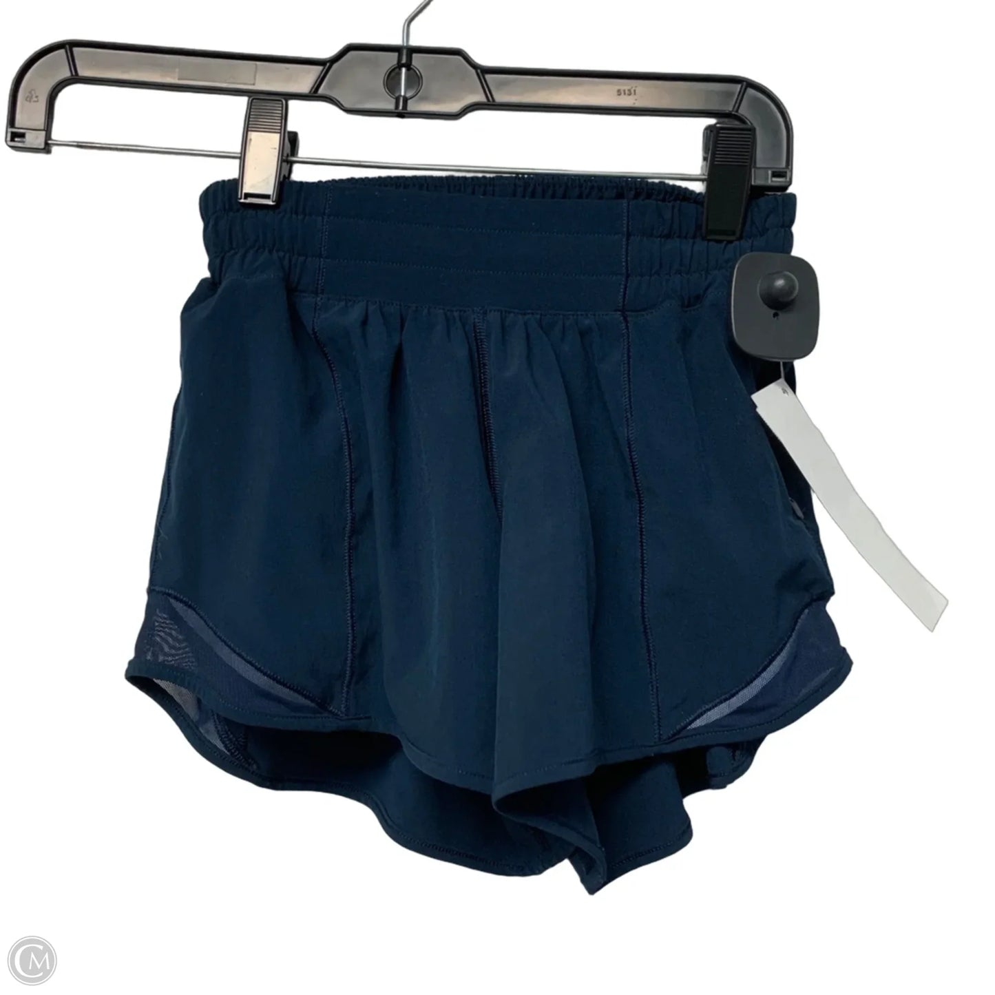 Athletic Shorts By Lululemon In Navy, Size: 0