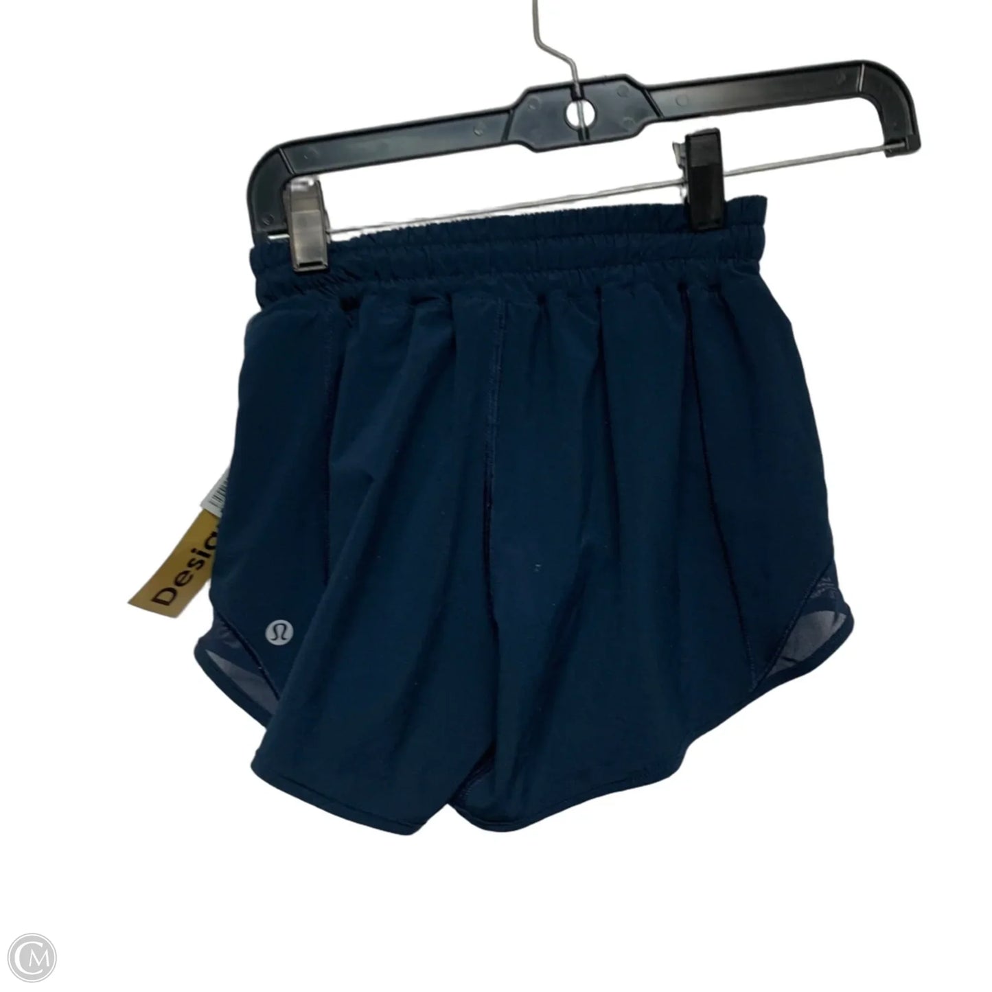 Athletic Shorts By Lululemon In Navy, Size: 0