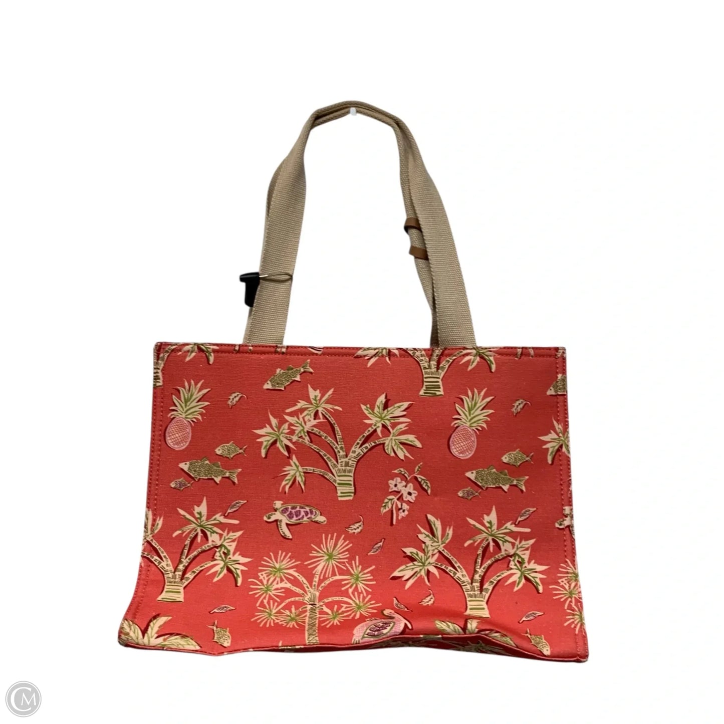 Tote Designer By Spartina, Size: Medium