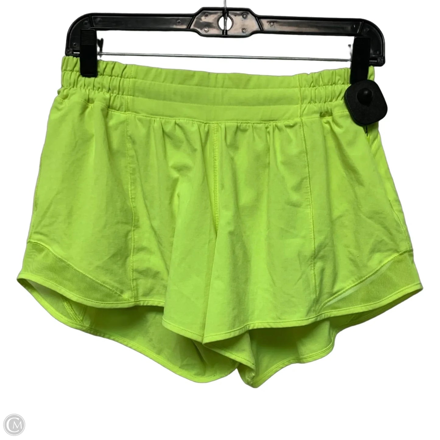 Athletic Shorts By Lululemon In Yellow, Size: M