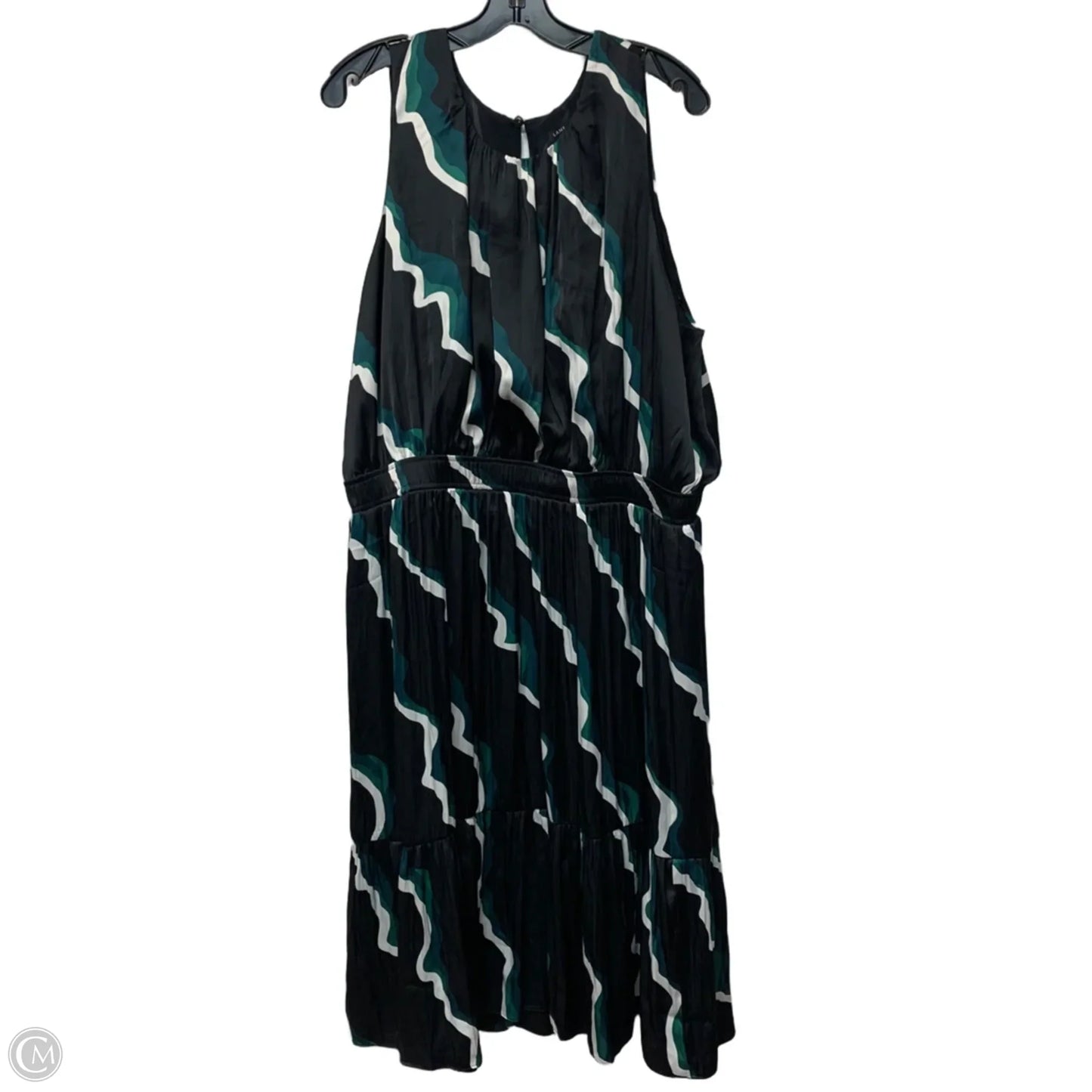 Dress Casual Midi By Lane Bryant In Black, Size: 3x