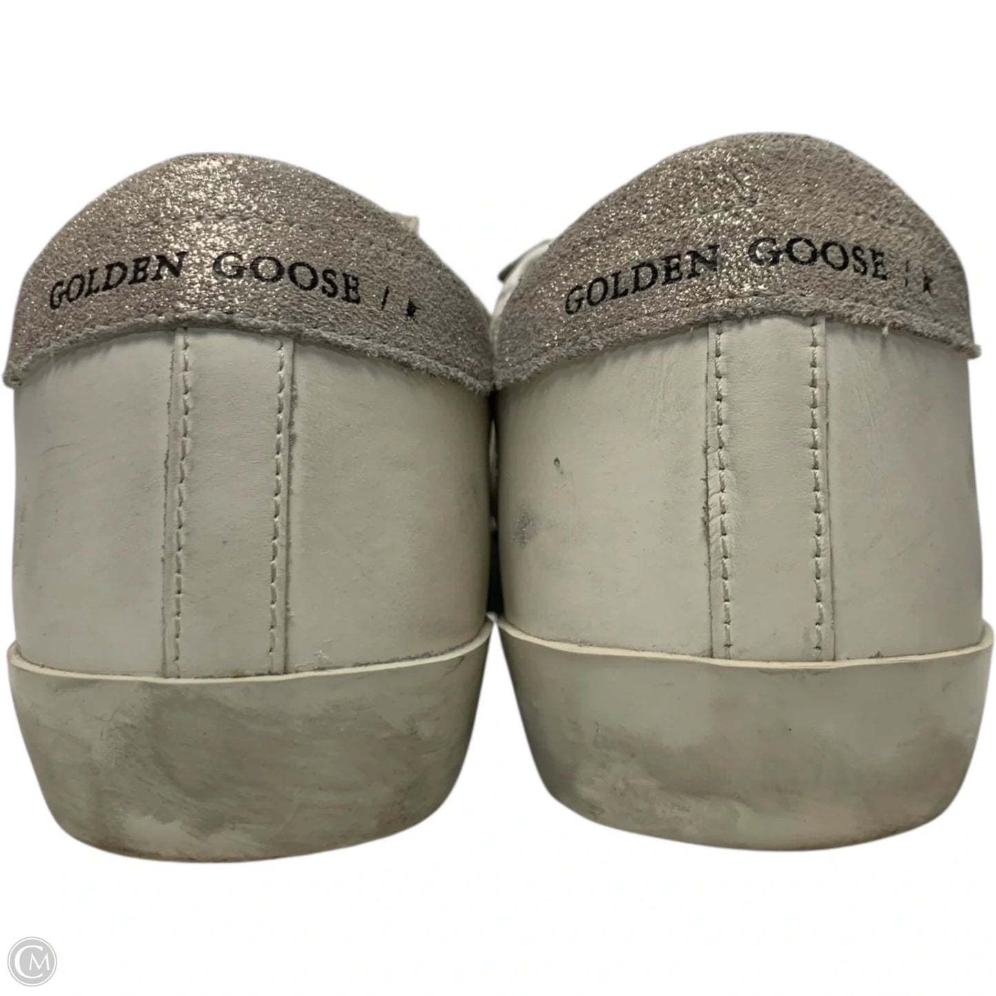 Shoes Luxury Designer By Golden Goose In Cream, Size: 6