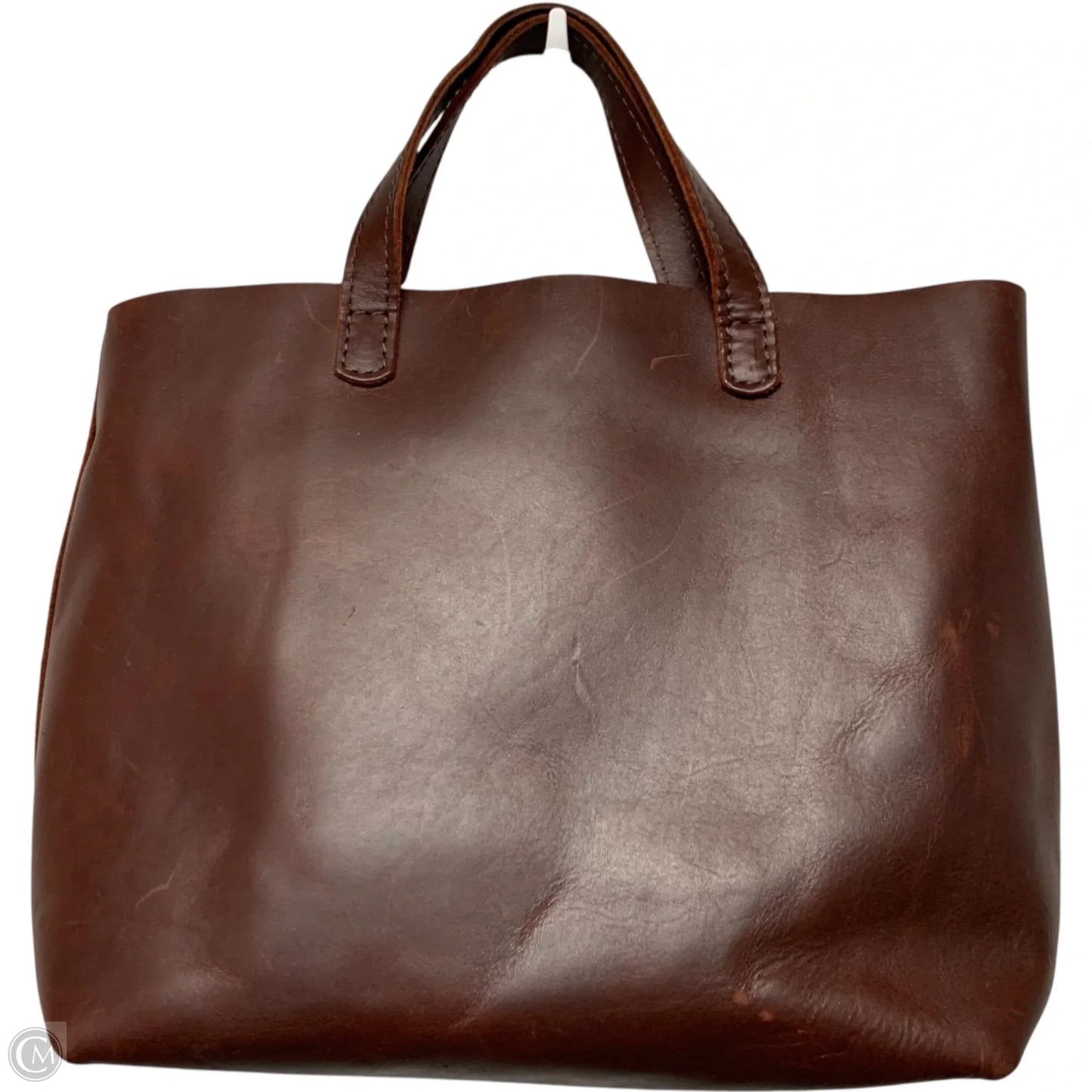 Handbag Leather By Portland Leather, Size: Medium