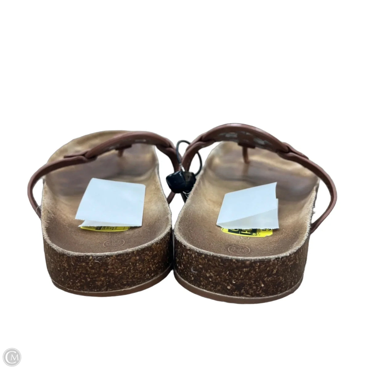Sandals Designer By Tory Burch In Brown, Size: 10