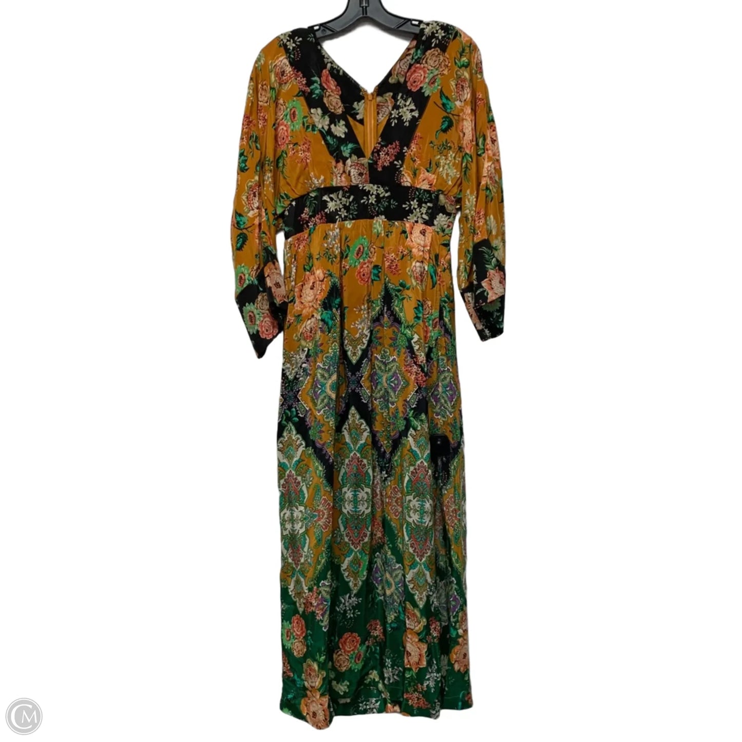 Dress Casual Maxi By Anthropologie In Black & Brown, Size: S