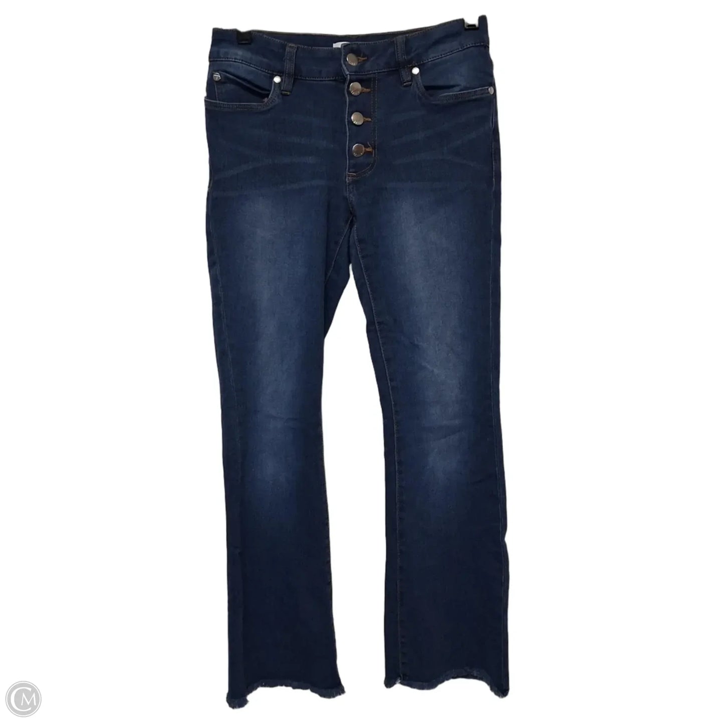 Jeans Boot Cut By Tahari In Blue Denim, Size: 4