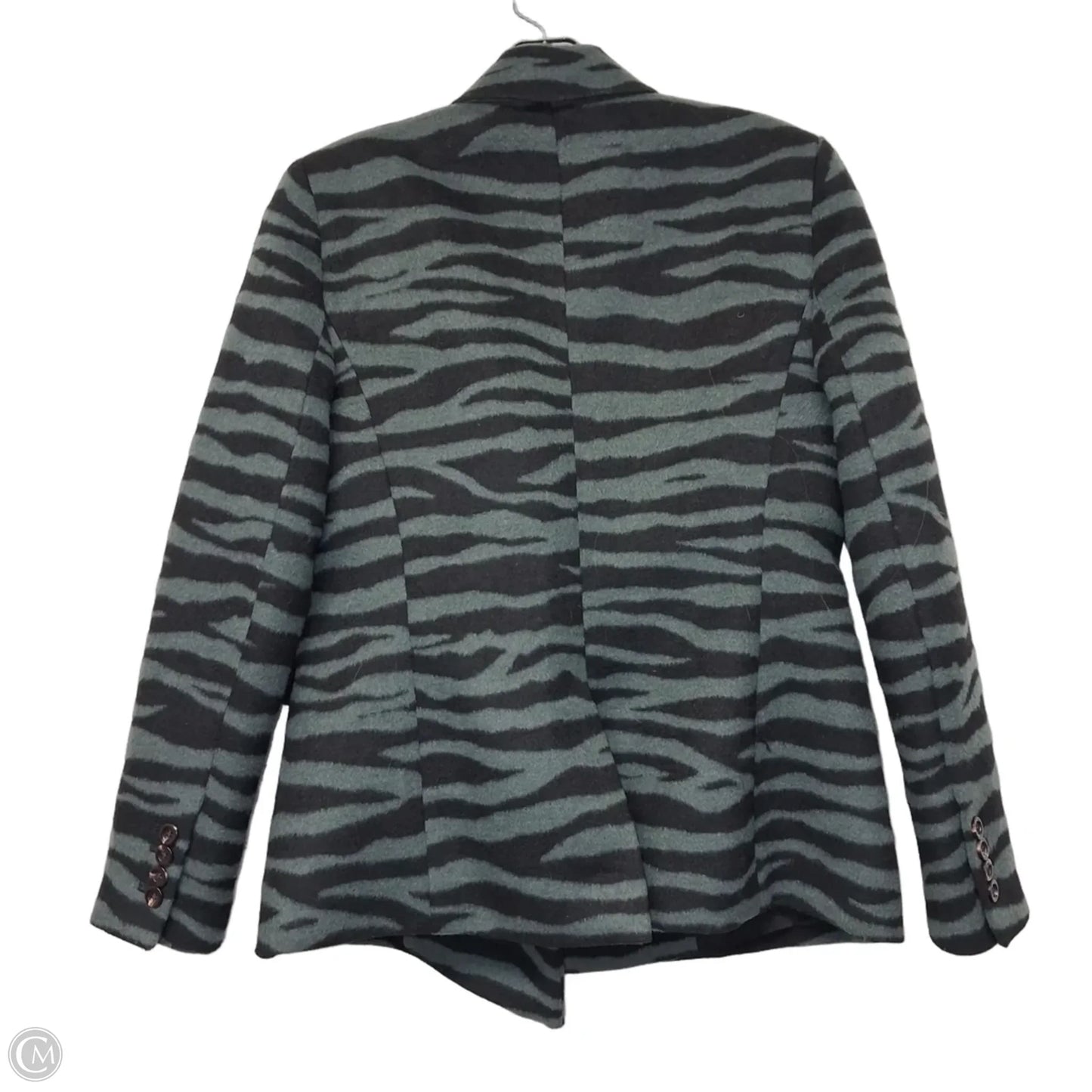 Blazer By Ann Taylor In Black & Green, Size: Sp