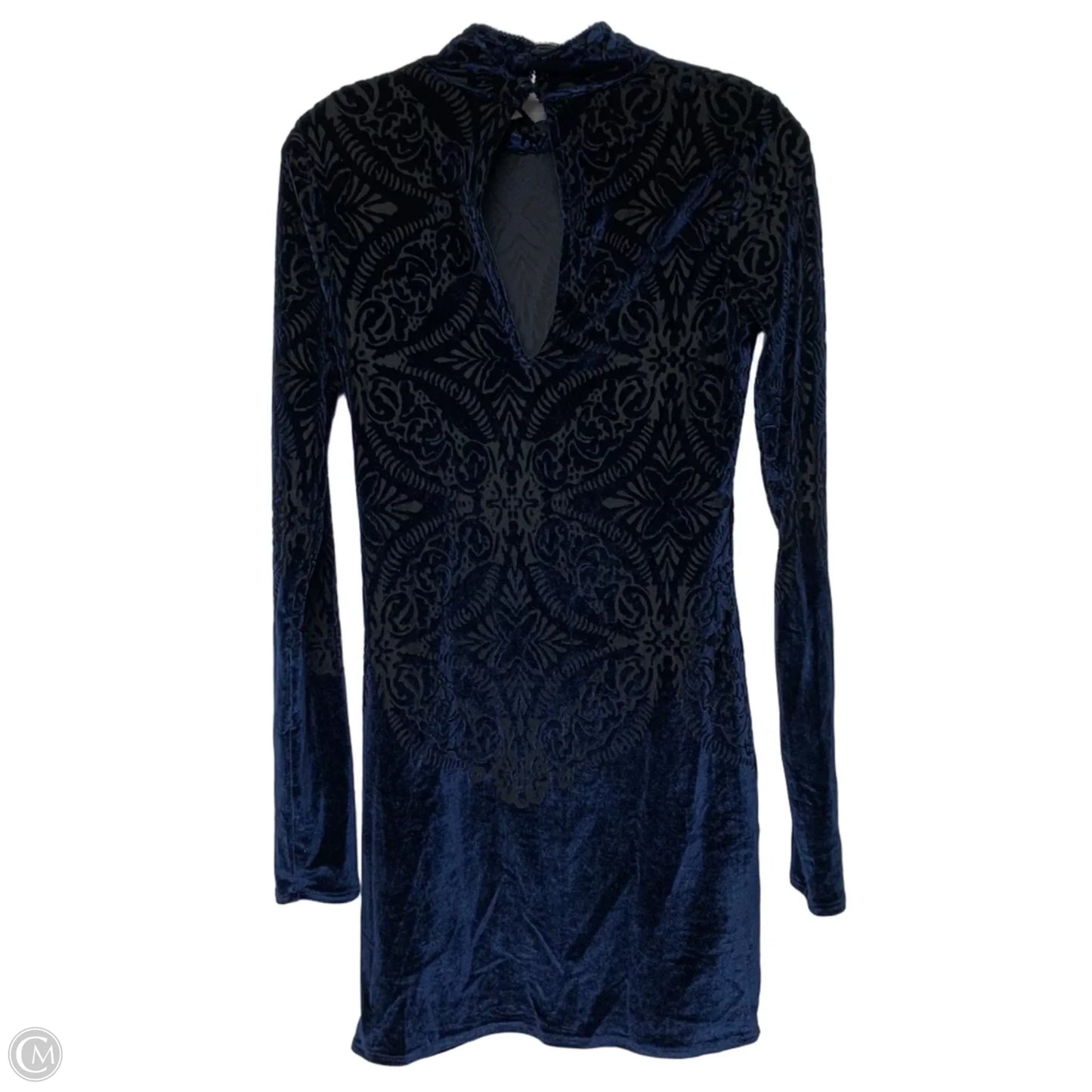 Dress Casual Short By Free People In Black & Blue, Size: M