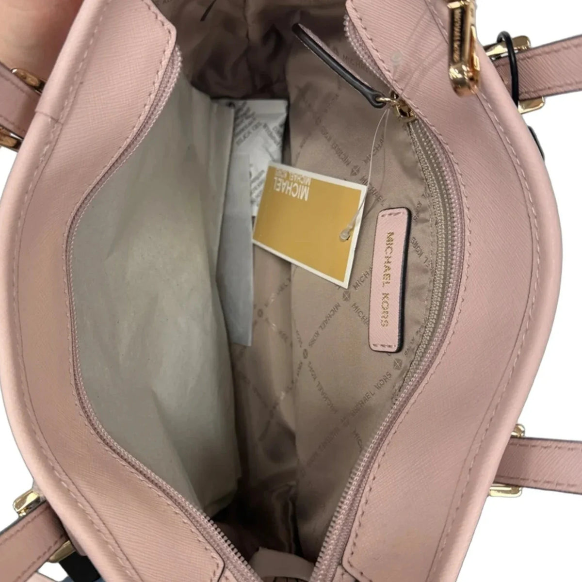 Crossbody Designer By Michael Kors, Size: Medium