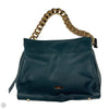 Handbag Leather By Viola Castellani, Size: Medium