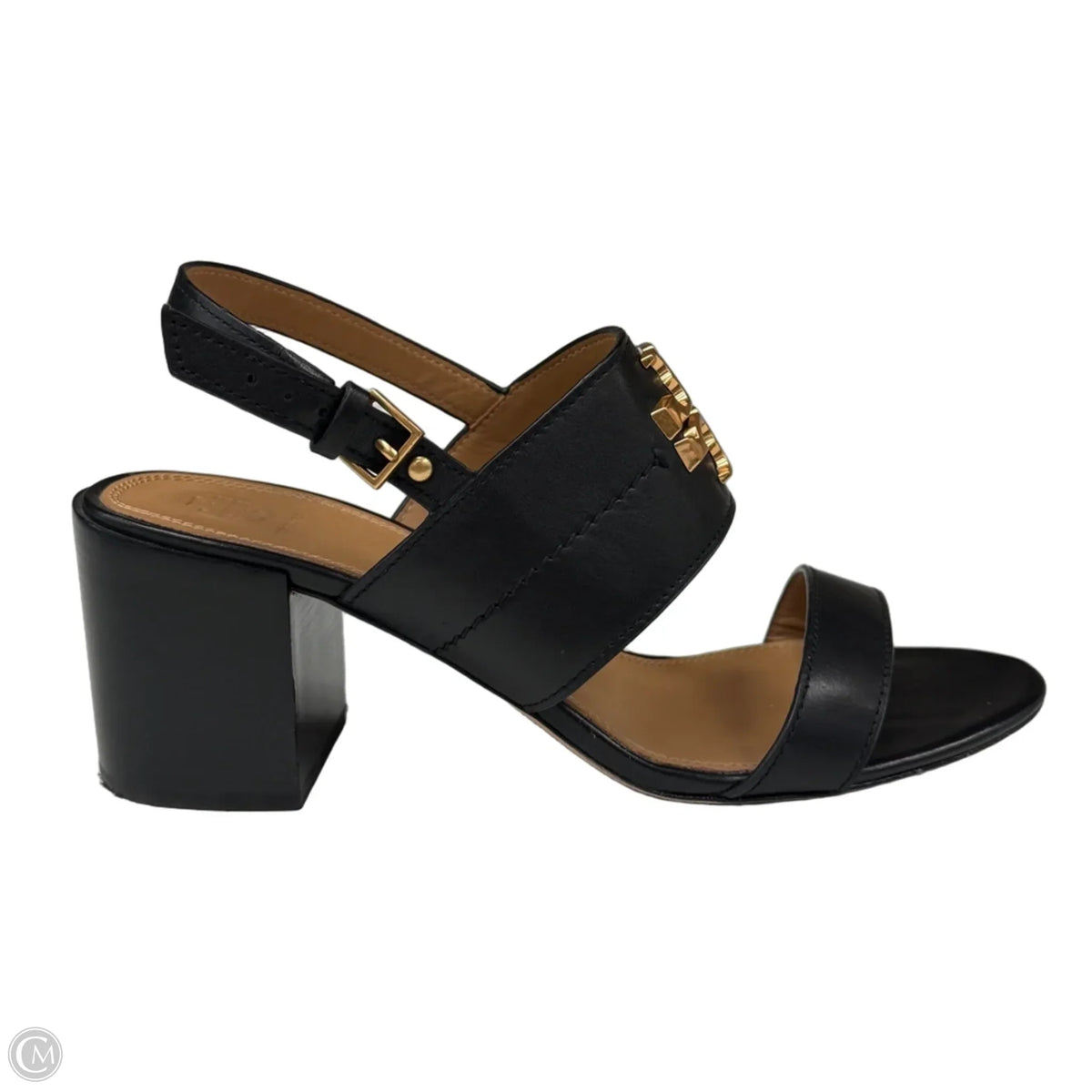 Sandals Designer By Tory Burch In Black, Size: 9.5