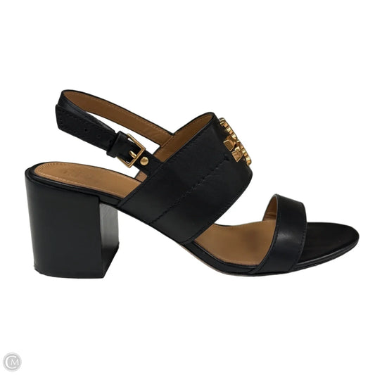 Sandals Designer By Tory Burch In Black, Size: 9.5