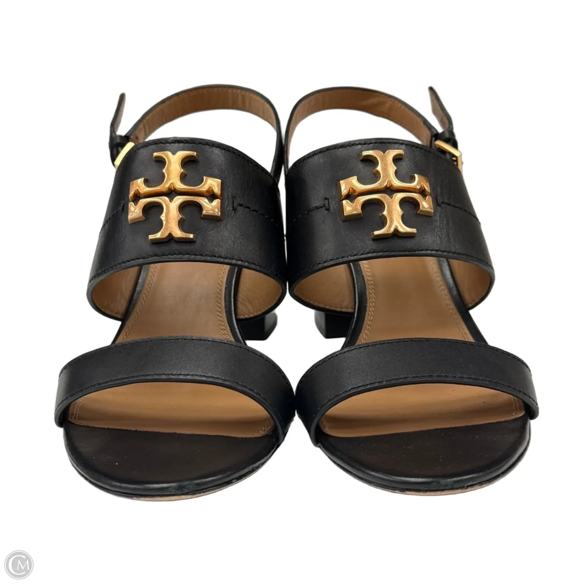 Sandals Designer By Tory Burch In Black, Size: 9.5