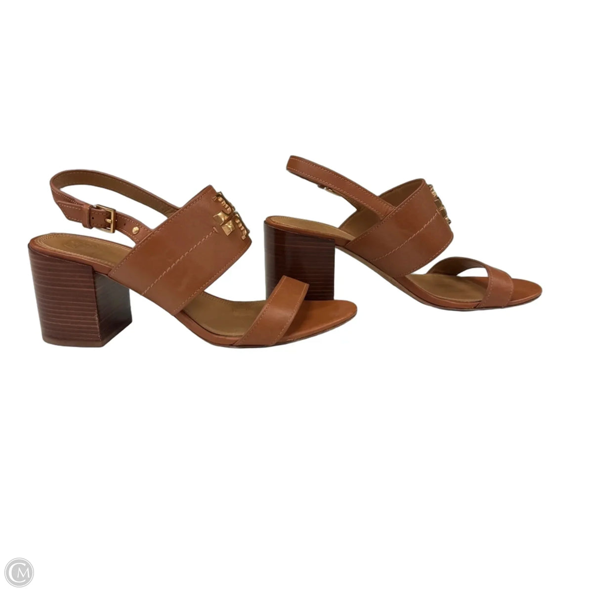 Sandals Designer By Tory Burch In Brown, Size: 9