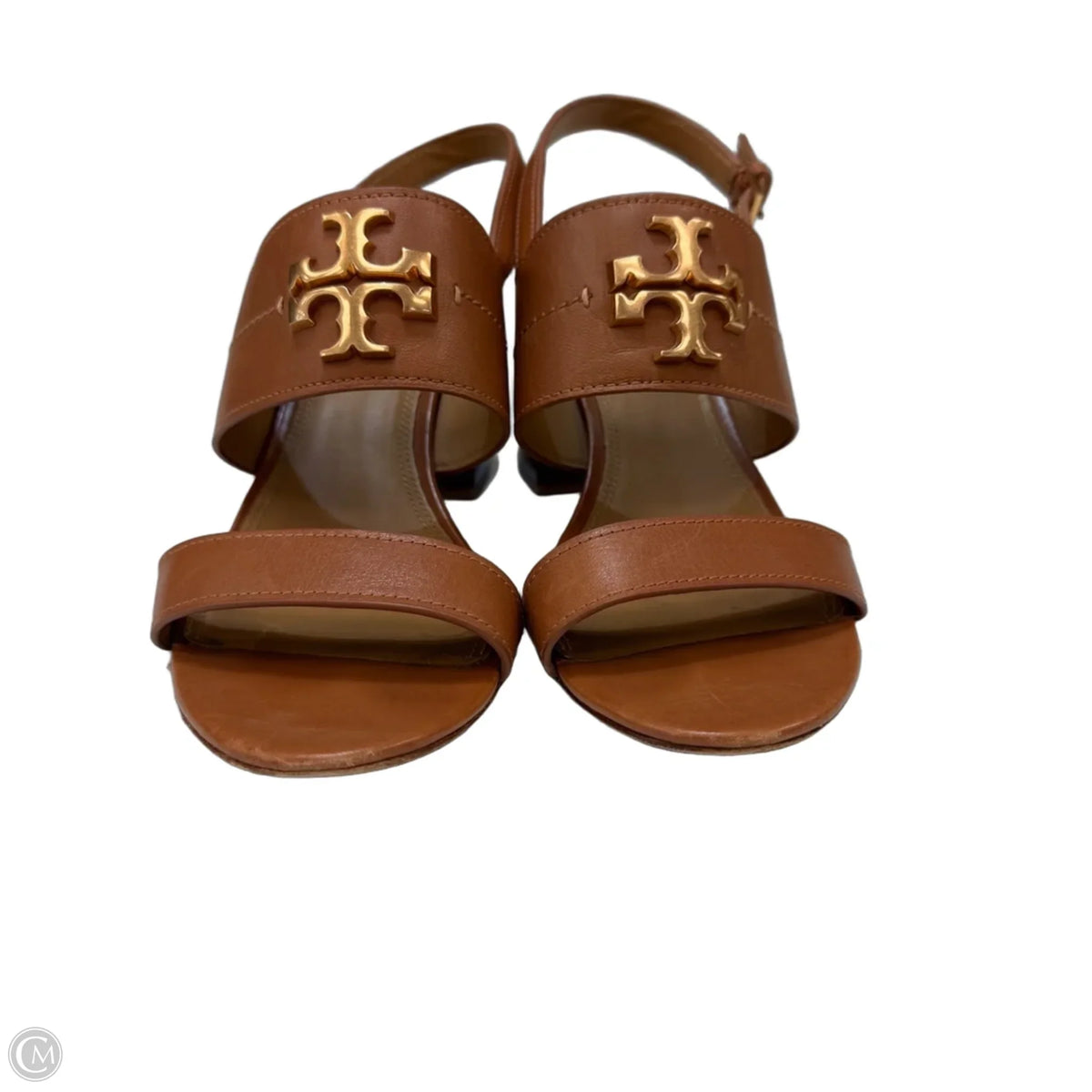Sandals Designer By Tory Burch In Brown, Size: 9