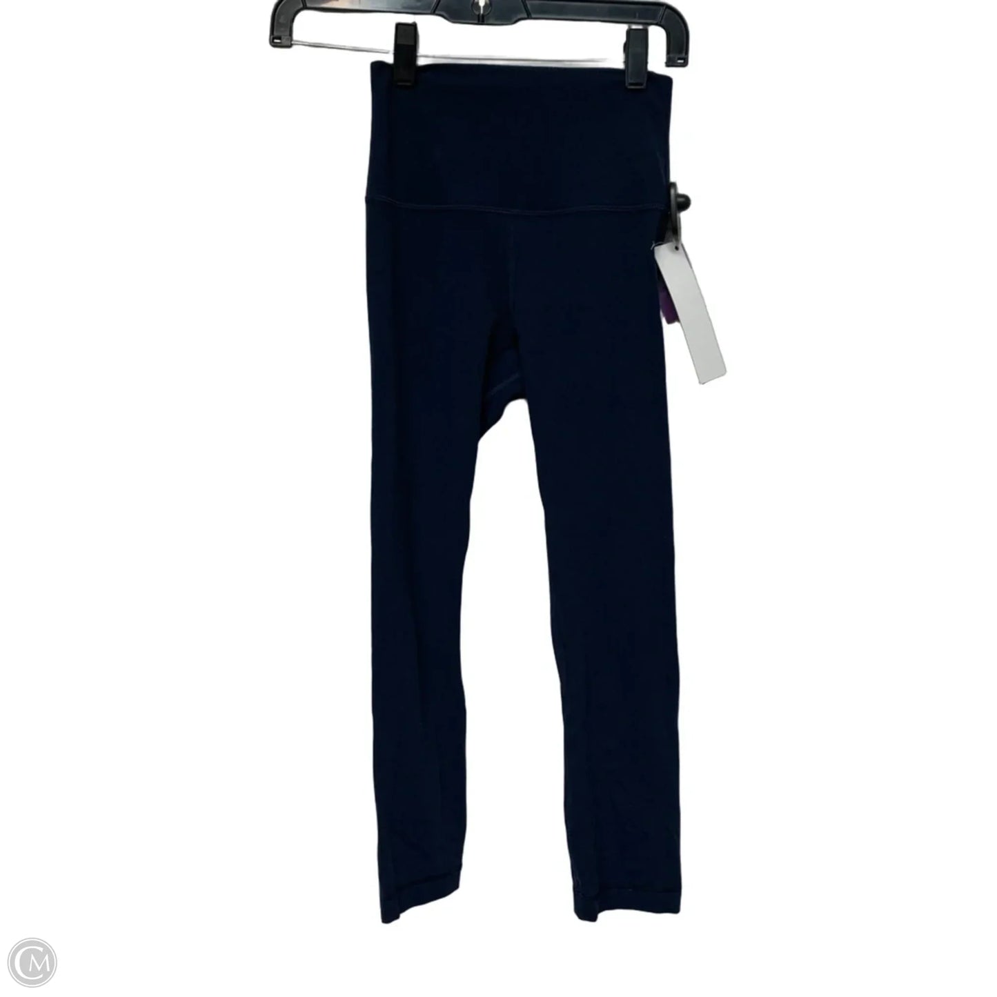 Athletic Leggings Capris By Lululemon In Navy, Size: Xs