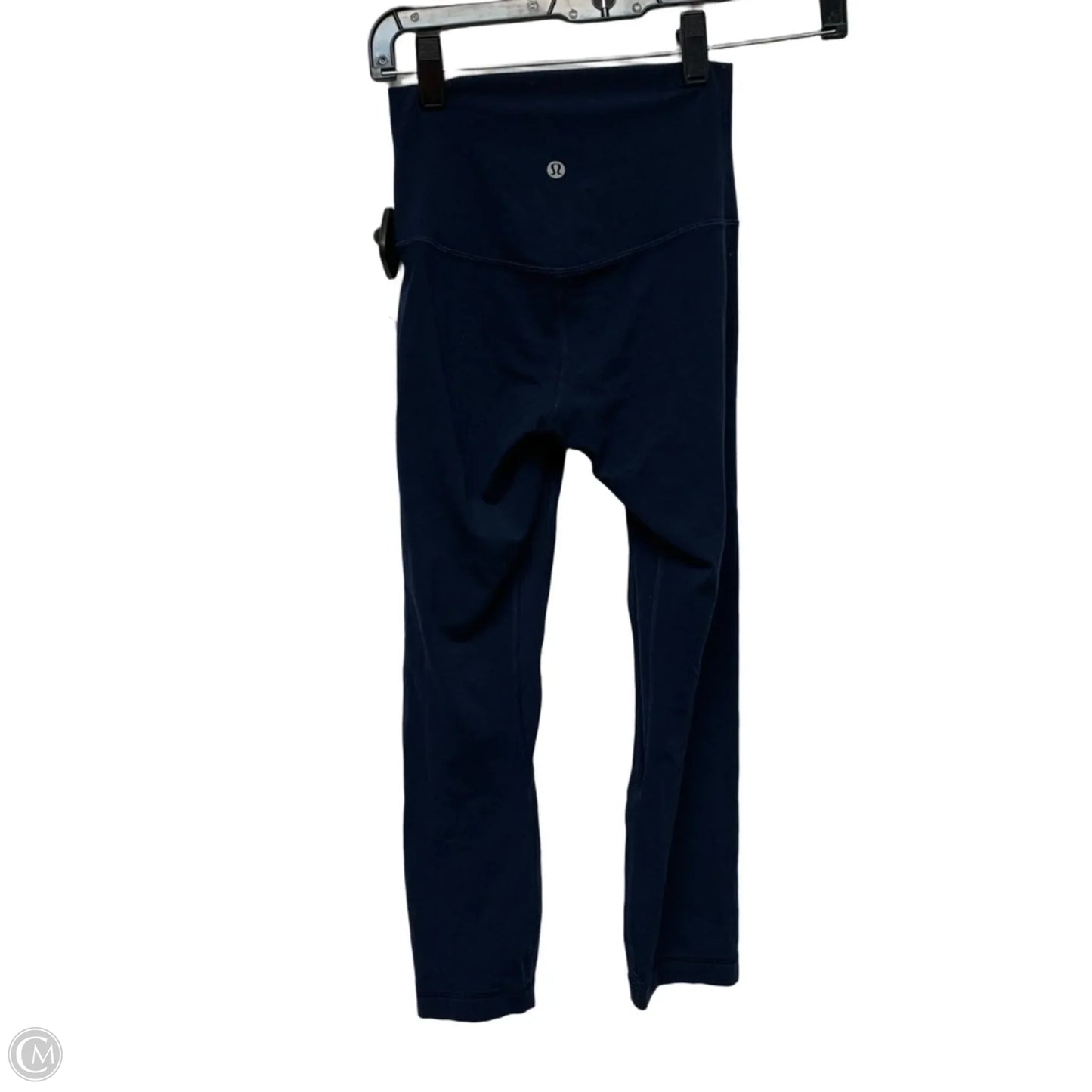 Athletic Leggings Capris By Lululemon In Navy, Size: Xs