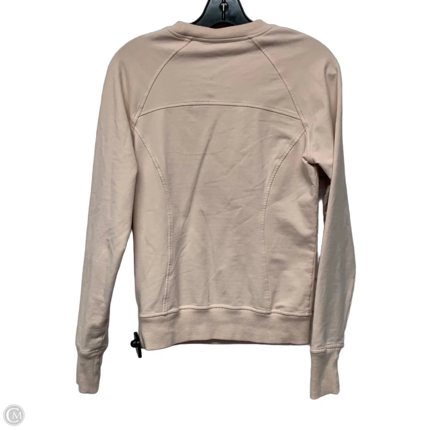 Athletic Sweatshirt Crewneck By Lululemon In Pink, Size: Xs