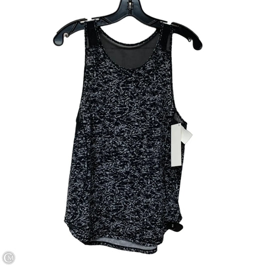 Athletic Tank Top By Lululemon In Grey, Size: M