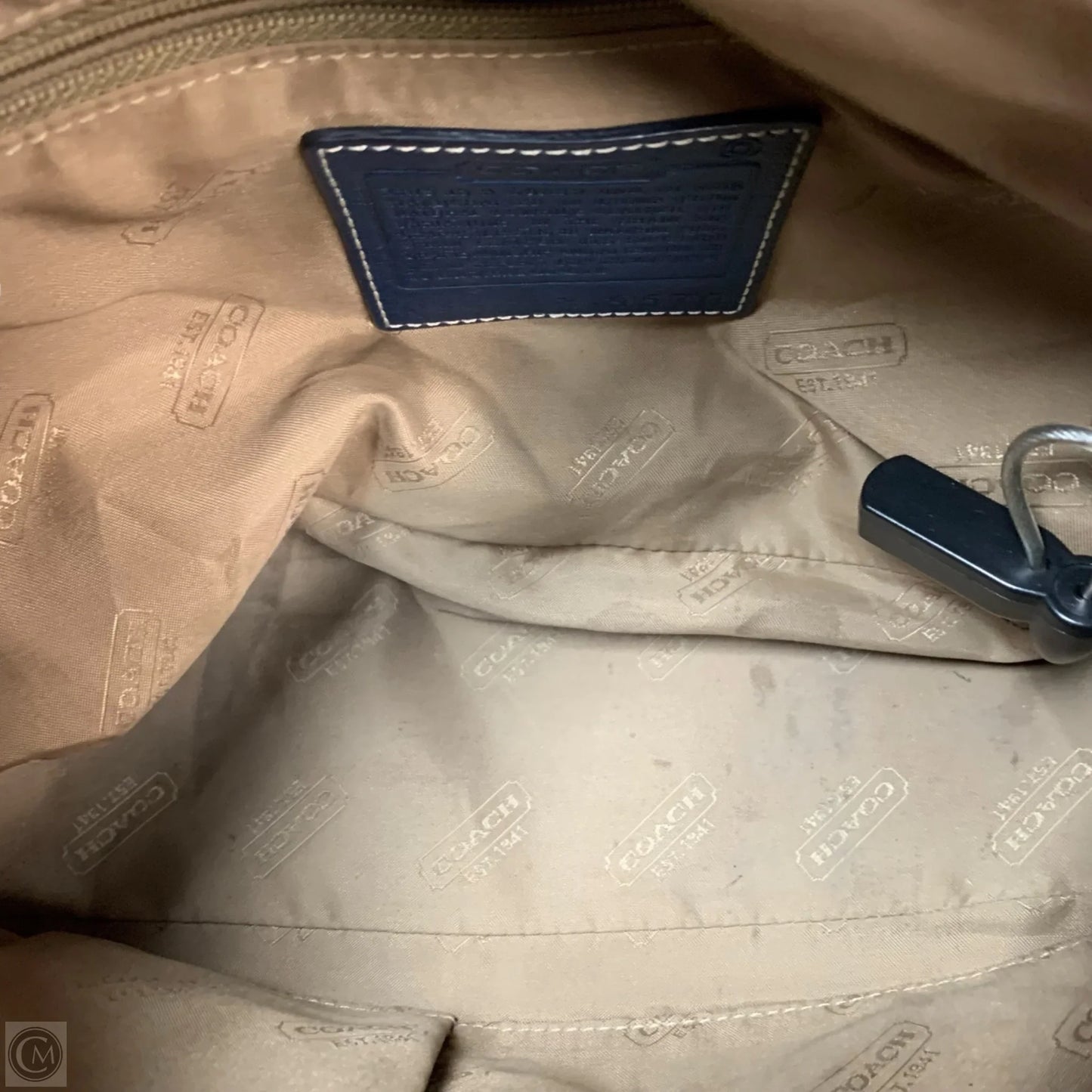 Handbag Designer By Coach, Size: Medium