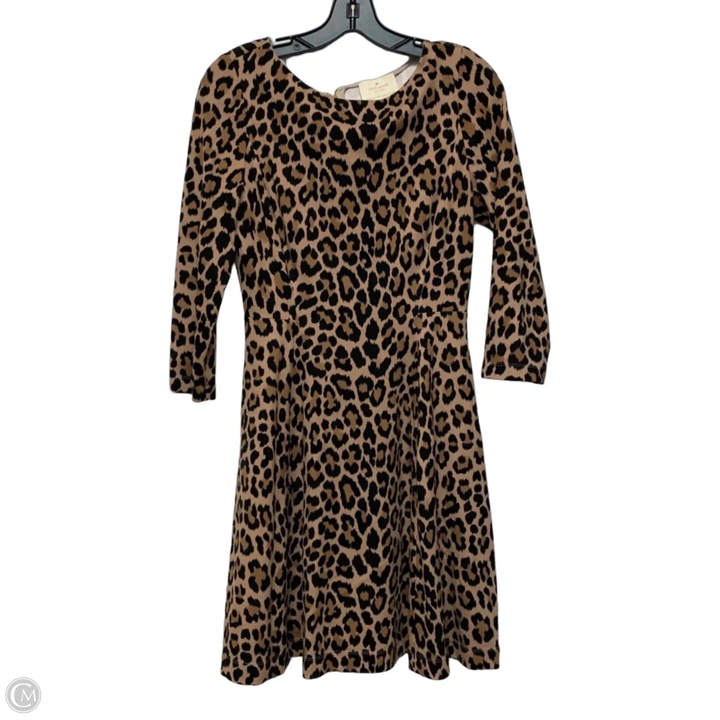 Dress Designer By Kate Spade In Animal Print, Size: S