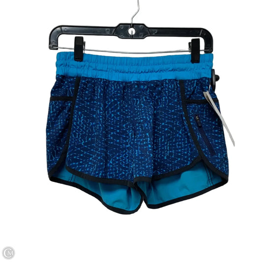 Athletic Shorts By Lululemon In Blue, Size: S