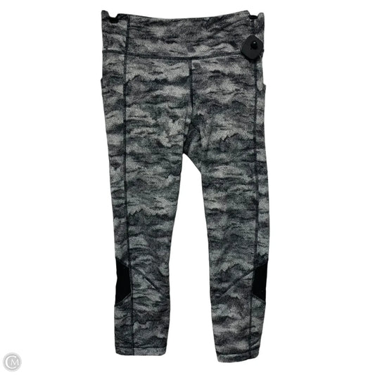 Athletic Leggings Capris By Lululemon In Grey, Size: S