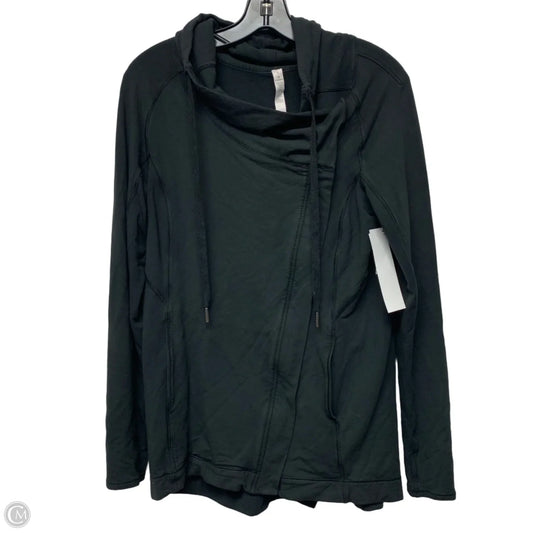 Athletic Jacket By Lululemon In Black, Size: S