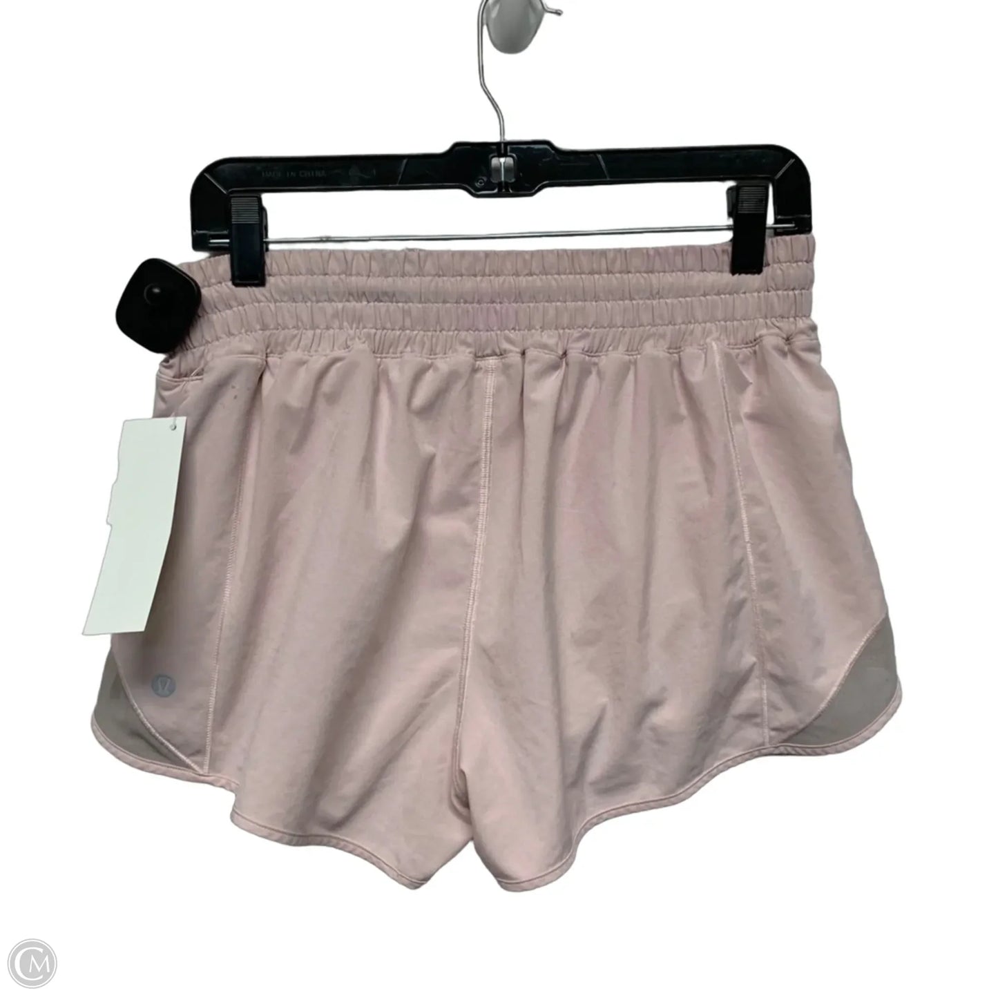 Athletic Shorts By Lululemon In Pink, Size: M