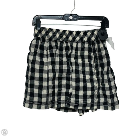 Shorts By Free People In Black & Cream, Size: Xs