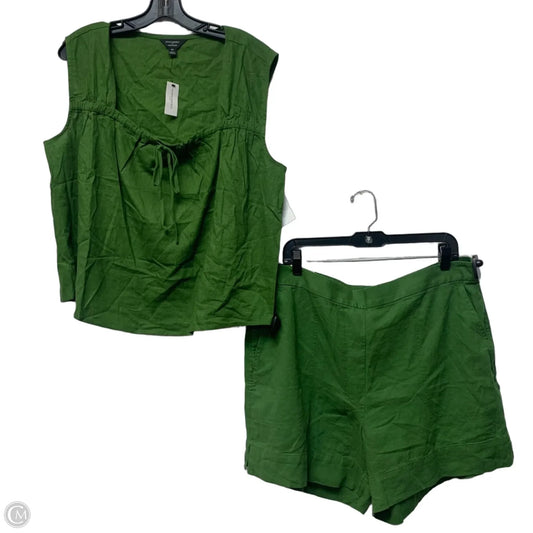 Shorts Set By Banana Republic In Green, Size: Xl