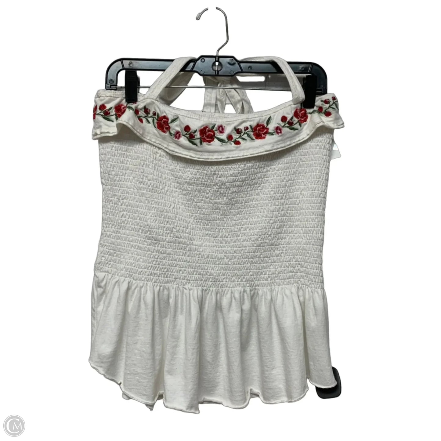 Top Sleeveless By Free People In White, Size: M