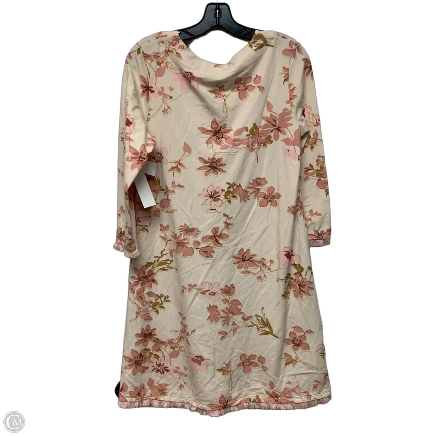Dress Designer By Spartina In Cream & Pink, Size: M