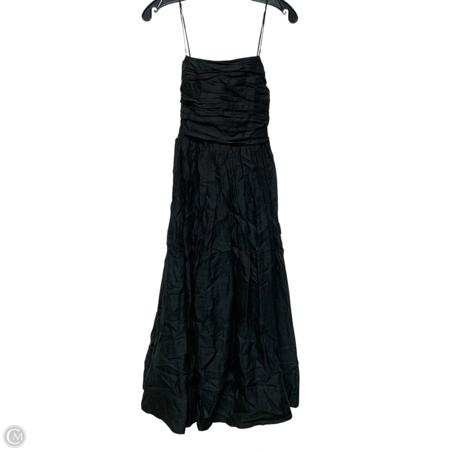 Dress Casual Maxi By H&m In Black, Size: S