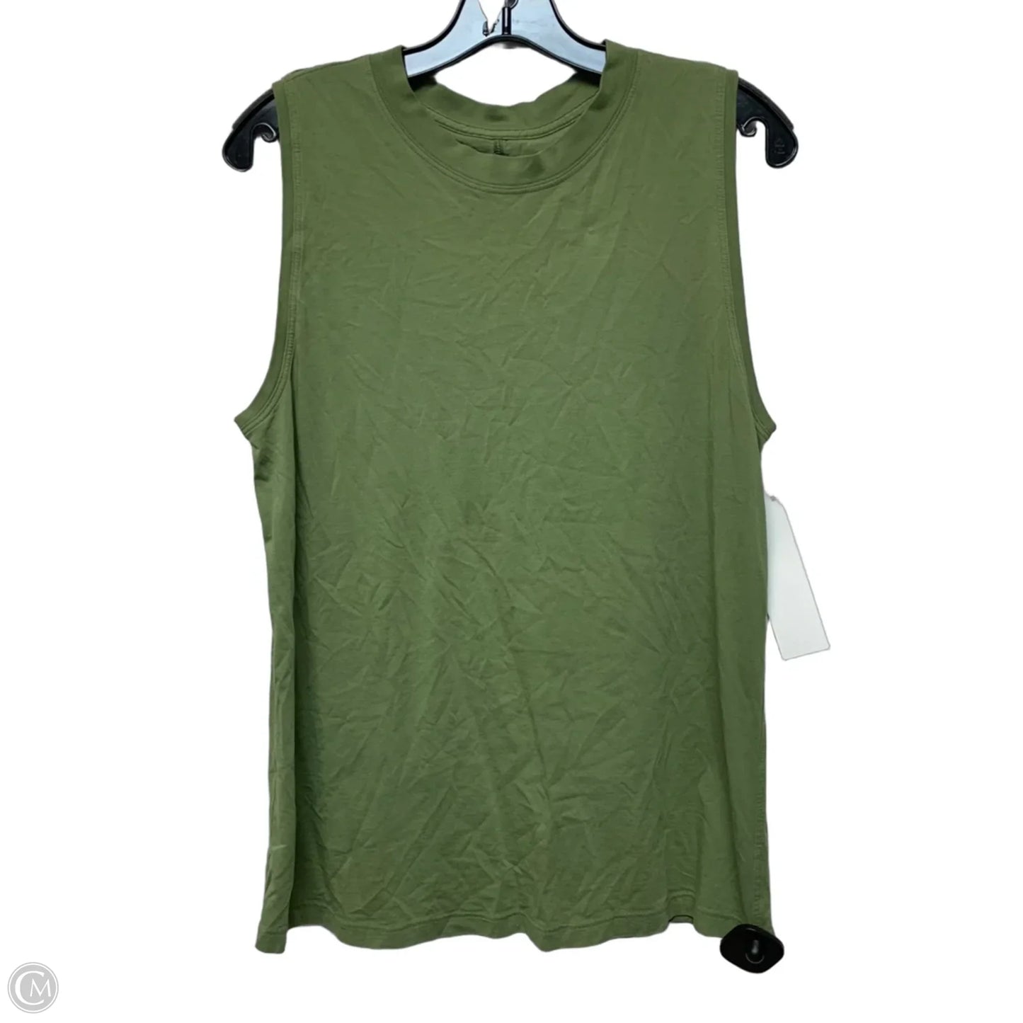 Athletic Tank Top By Lululemon In Green, Size: M