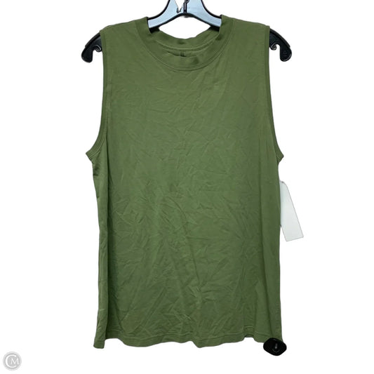 Athletic Tank Top By Lululemon In Green, Size: M