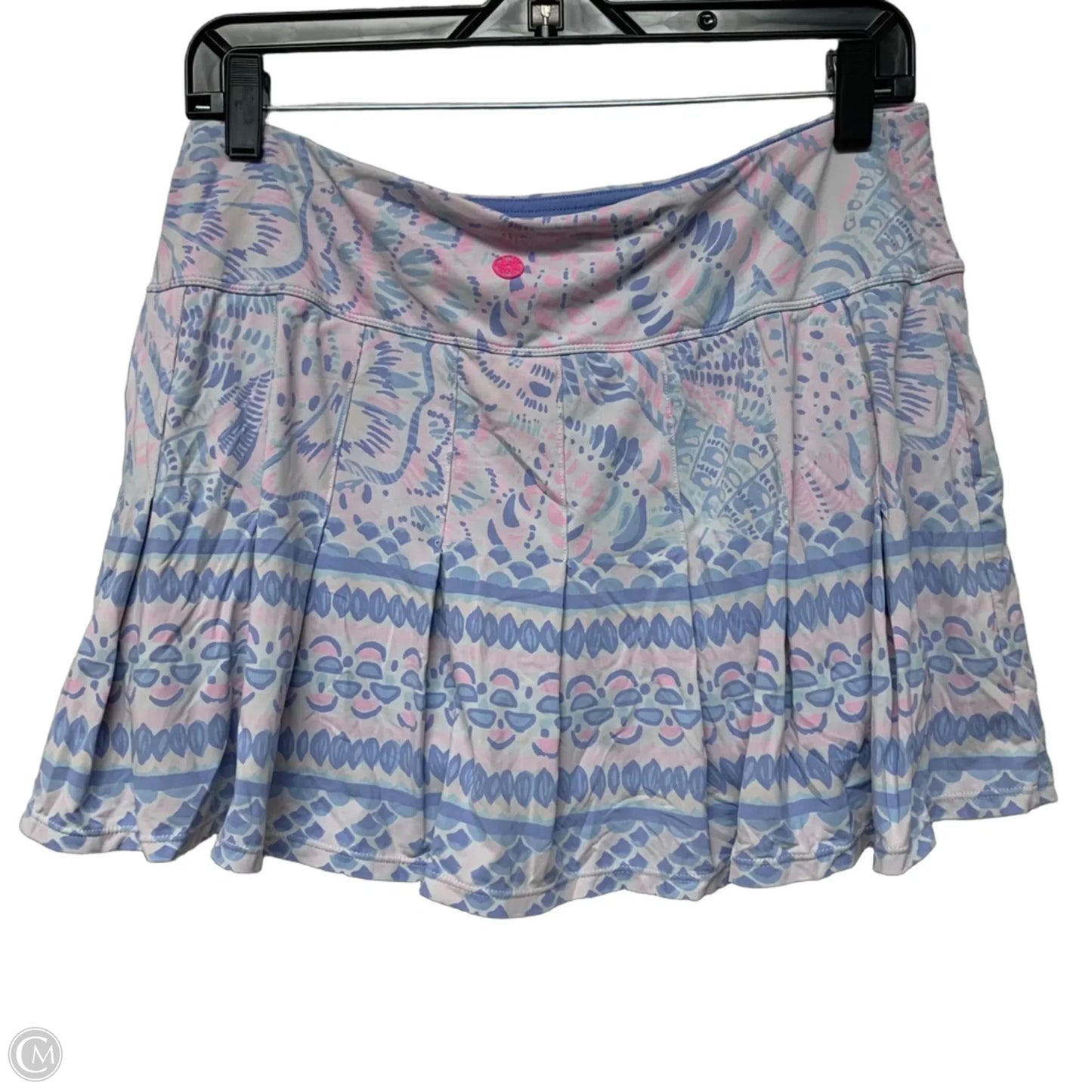 Skort Designer By Lilly Pulitzer In Pink & Purple, Size: L
