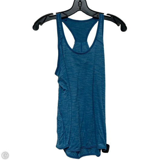 Athletic Tank Top By Lululemon In Blue, Size: S
