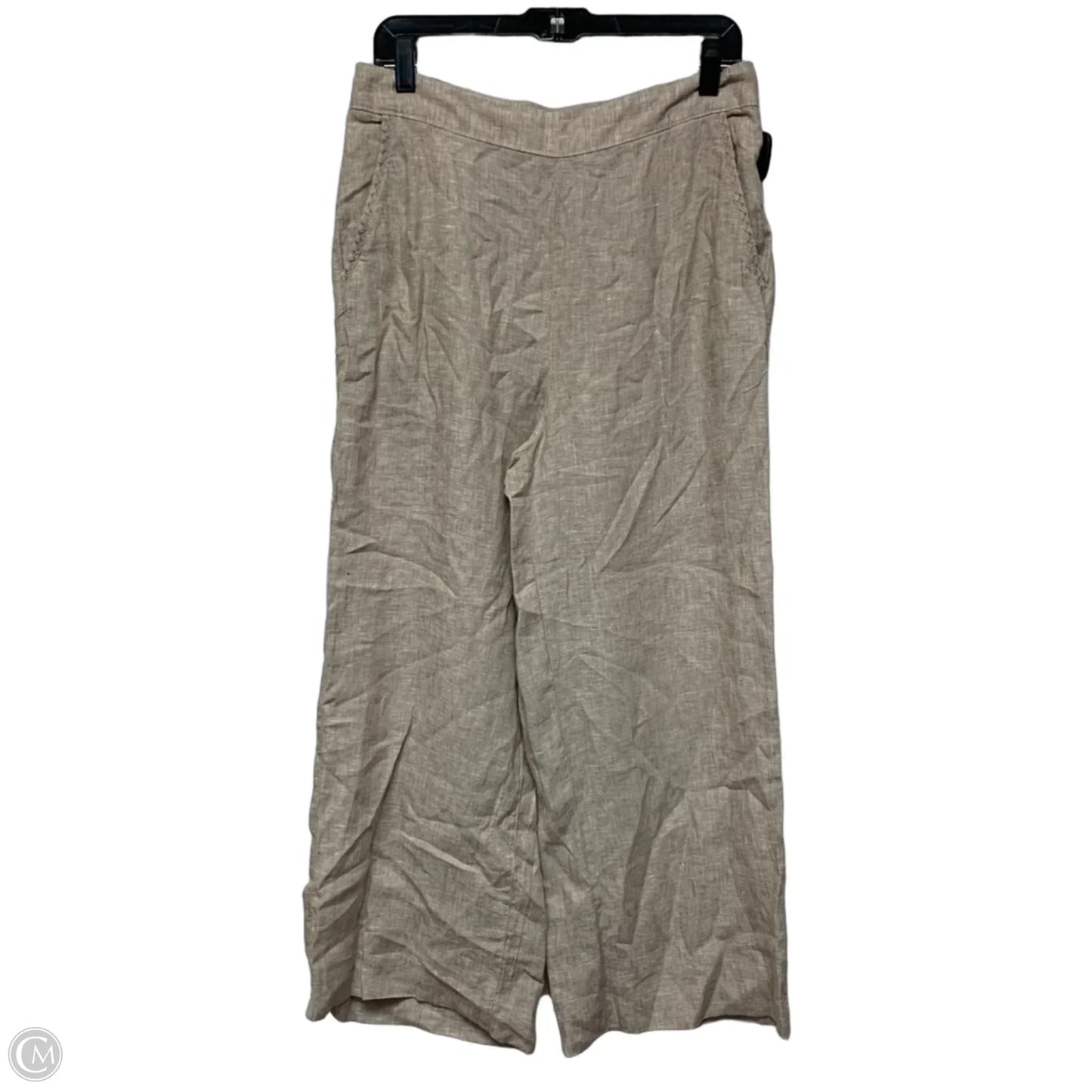 Pants Linen By Cynthia Rowley In Beige, Size: L