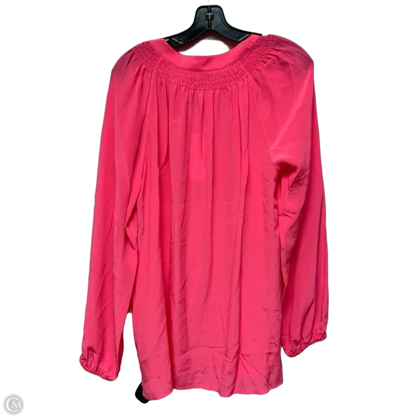 Top Long Sleeve Designer By Lilly Pulitzer In Pink, Size: Xl